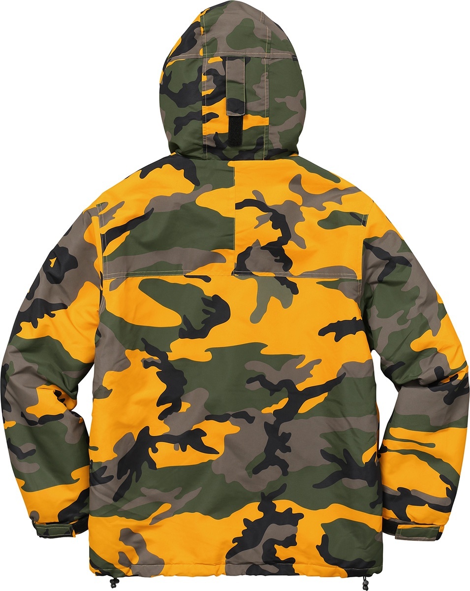 Hooded Logo Half Zip Pullover view 11